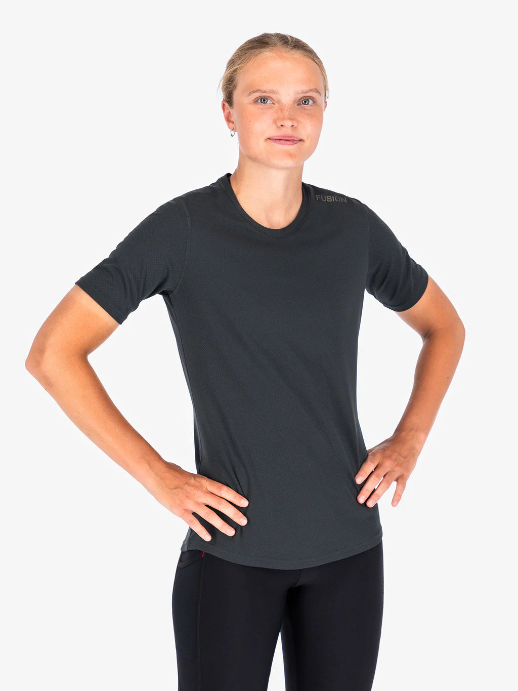 חולצת ריצה נשים שרוול קצר FUSION Womens Nova T-Shirt