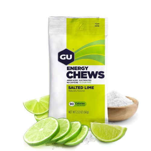 סוכריות אנרגיה בטעם לימון GU Salted Lime Chews