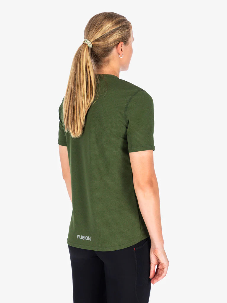 חולצת ריצה נשים שרוול קצר FUSION Womens Nova T-Shirt