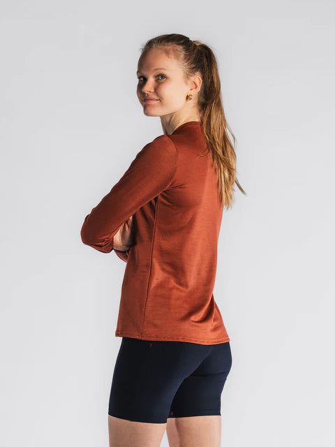 חולצת ריצה נשים שרוול ארוך FUSION Womens Technical Merino 150 LS