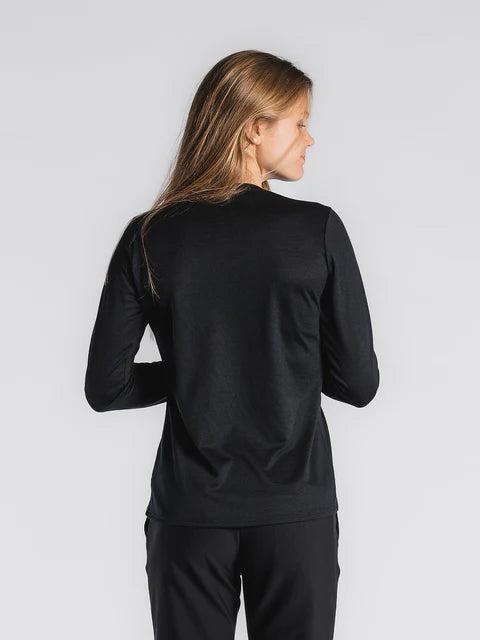 חולצת ריצה נשים שרוול ארוך FUSION Womens Technical Merino 150 LS