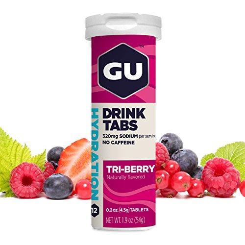 טבליות מתמוססות GU HYDRATION DRINK TABS TRI BERRY