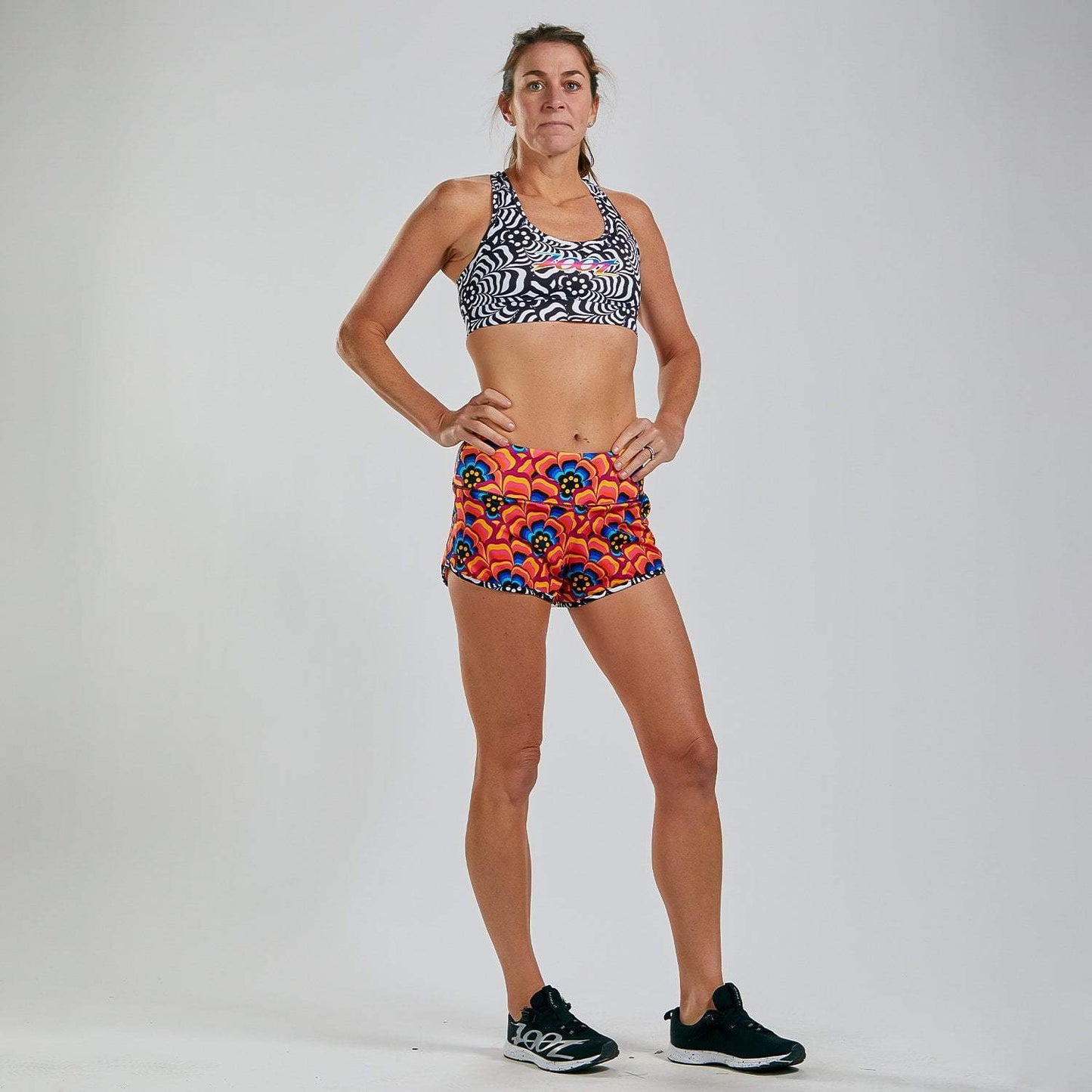 Women's running pants ZOOT LTD RUN 3" SHORT TRI LOVE