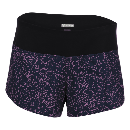 מכנס ריצה נשים ZOOT LTD RUN 3 INCH PCH SHORT - PEBBLE