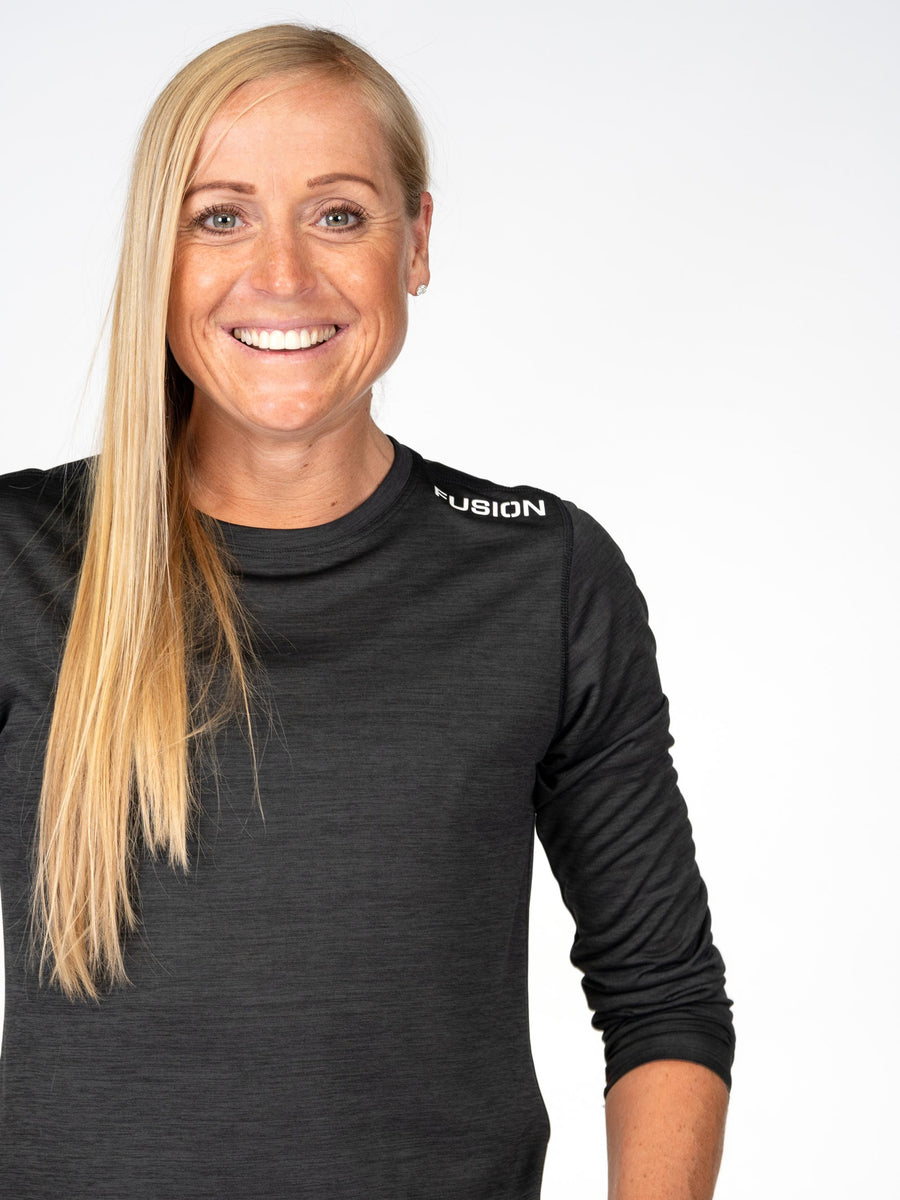 חולצת ריצה נשים שרוול ארוך FUSION WOMENS C3 LS SHIRT