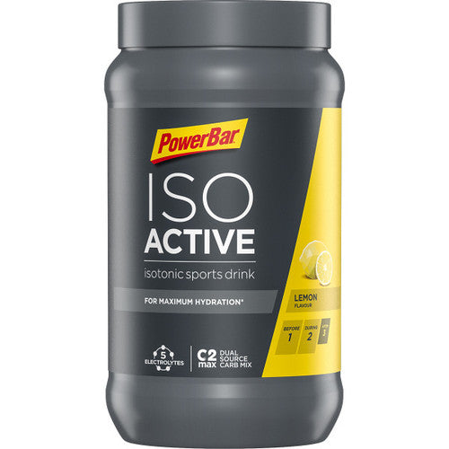 משקה איזוטוני Powerbar ISOACTIVE (1320g) Lemon