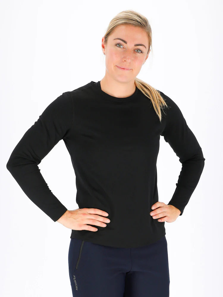 חולצת ריצה נשים שרוול ארוך FUSION WOMENS NOVA LS SHIRT