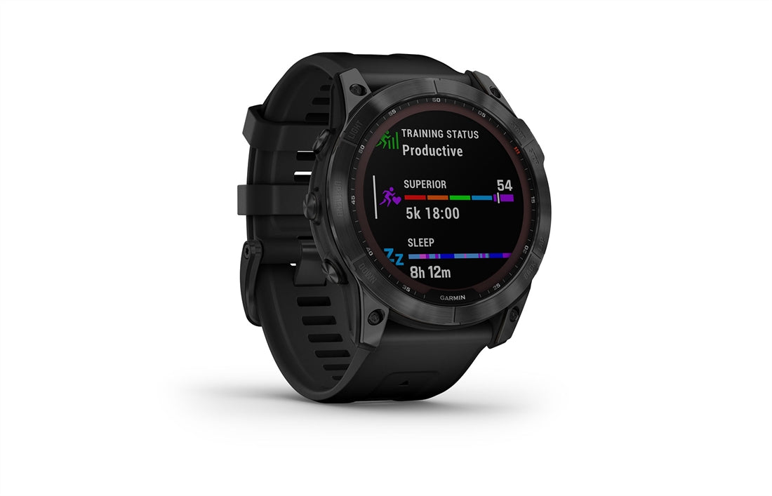 Smart sports watch GARMIN fenix 7X Sapphire Solar Titanium