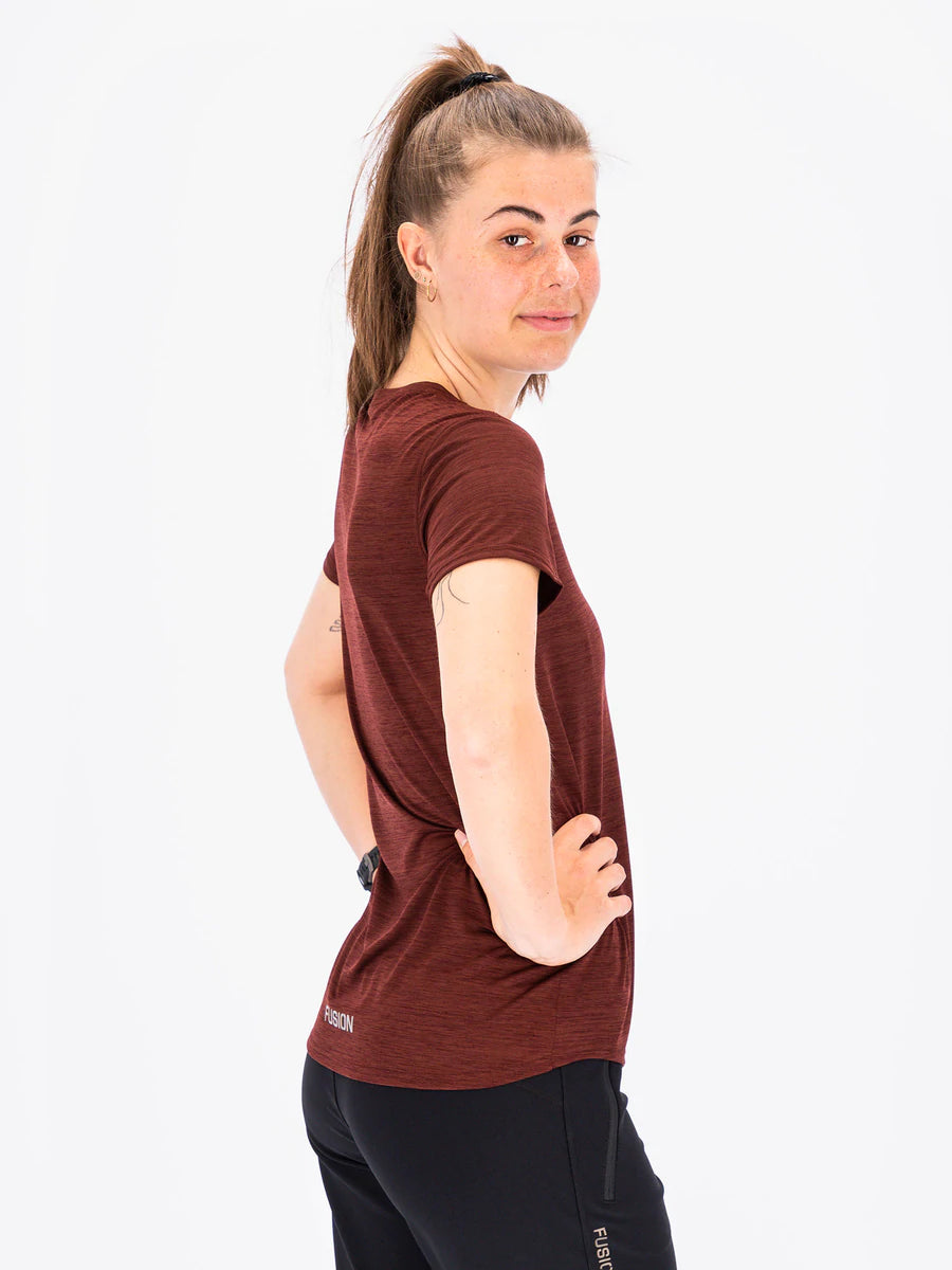 חולצת ריצה נשים שרוול קצר FUSION WOMENS C3 T-SHIRT