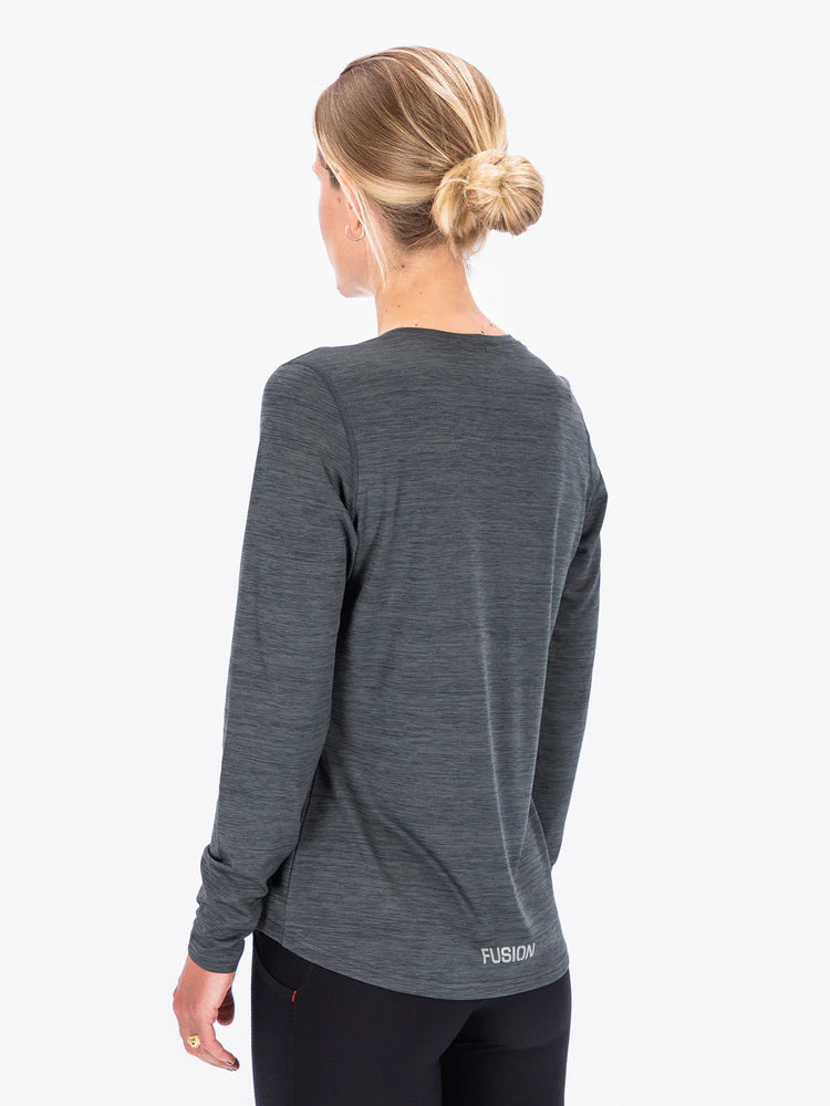 חולצת ריצה נשים שרוול ארוך FUSION WOMENS C3 LS SHIRT