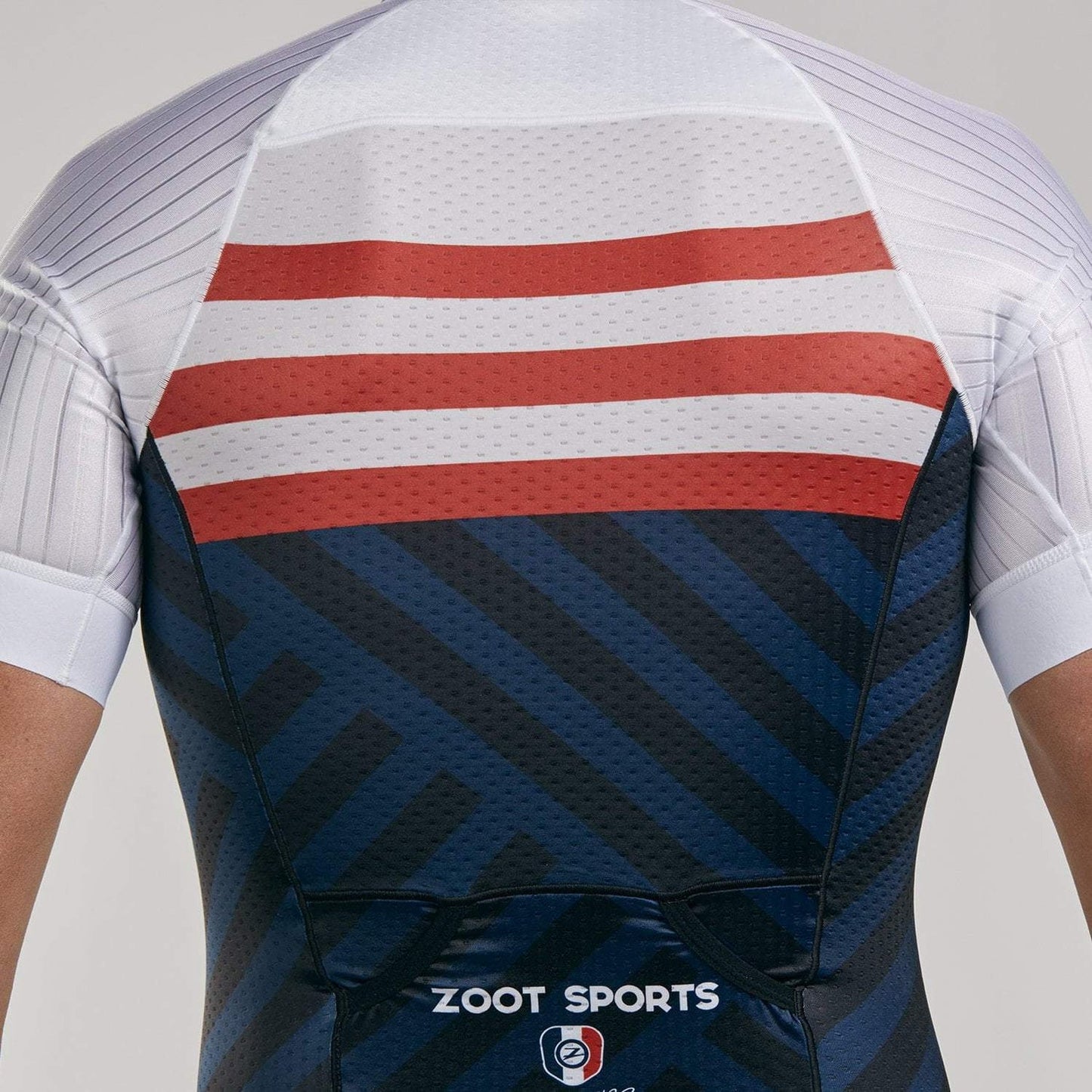 חולצת רכיבה גברים ZOOT LTD TRI AERO JERSEY RIVIERA