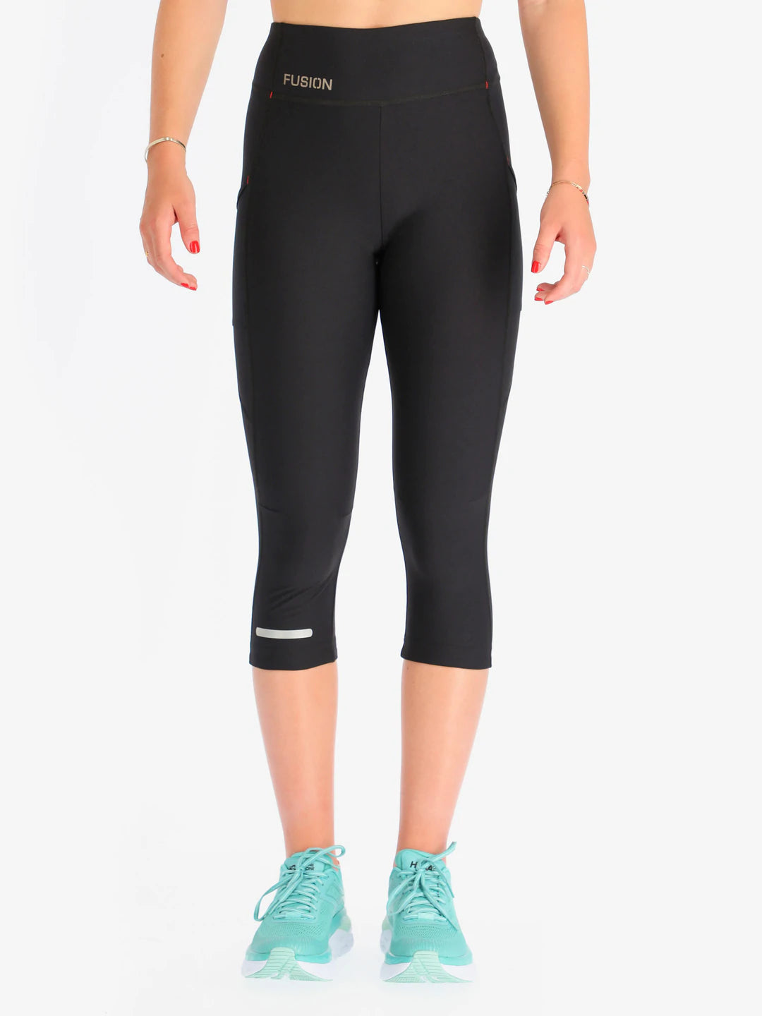 מכנס ריצה FUSION WOMENS C3+ 3/4 TRAINING TIGHTS
