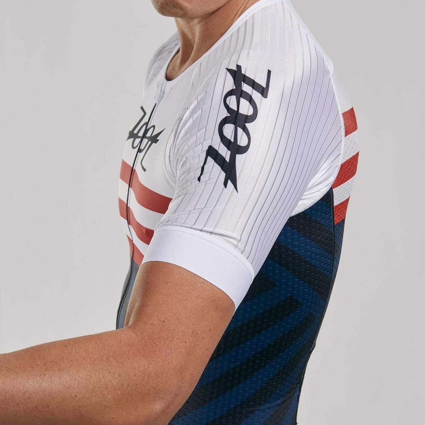 חולצת רכיבה גברים ZOOT LTD TRI AERO JERSEY RIVIERA