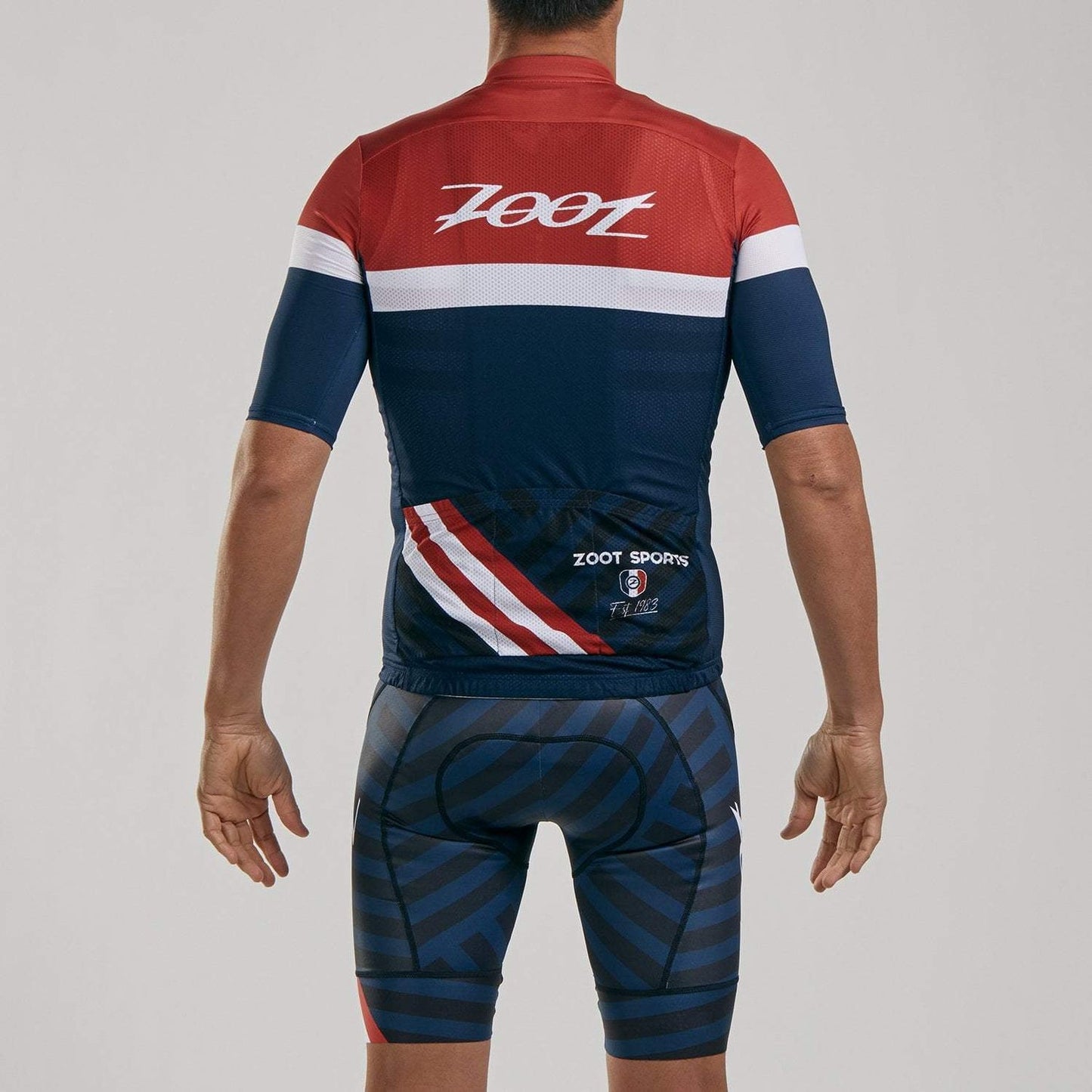 חולצת רכיבה גברים ZOOT MENS LTD CYCLE AERO JERSEY - RIVIERA