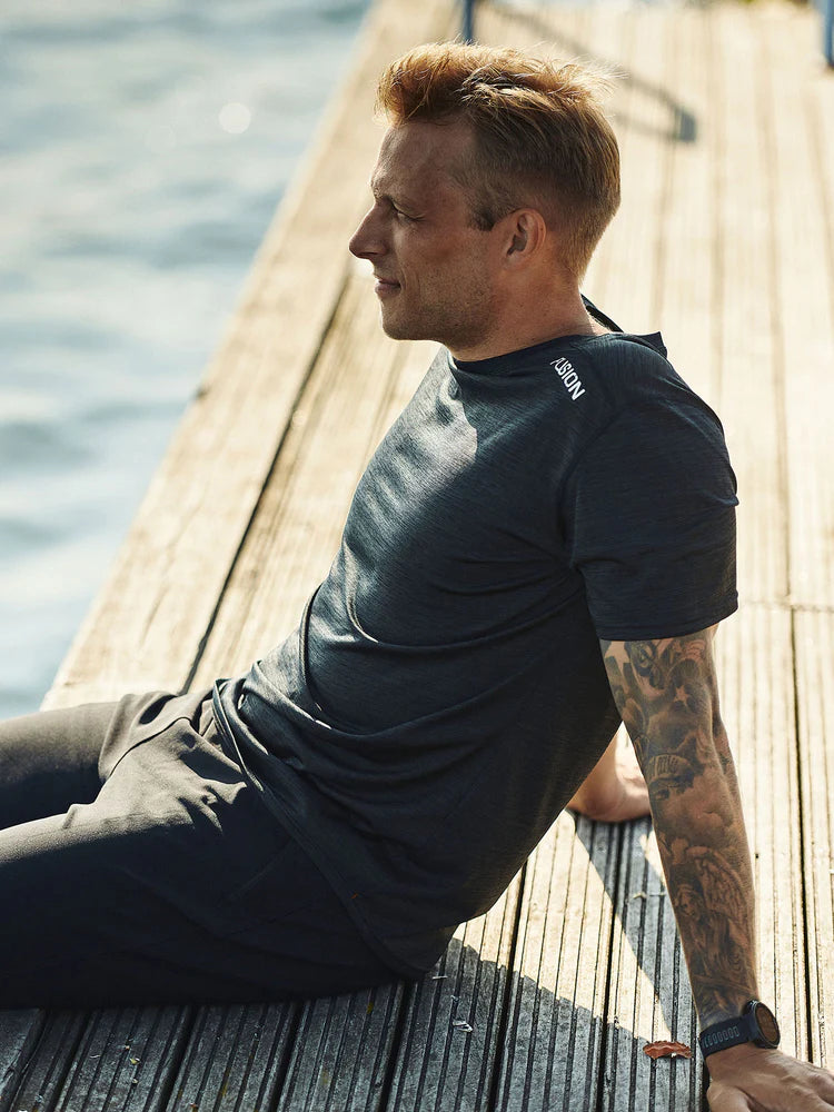 חולצת ריצה גברים שרוול קצר FUSION MAN C3 T-SHIRT