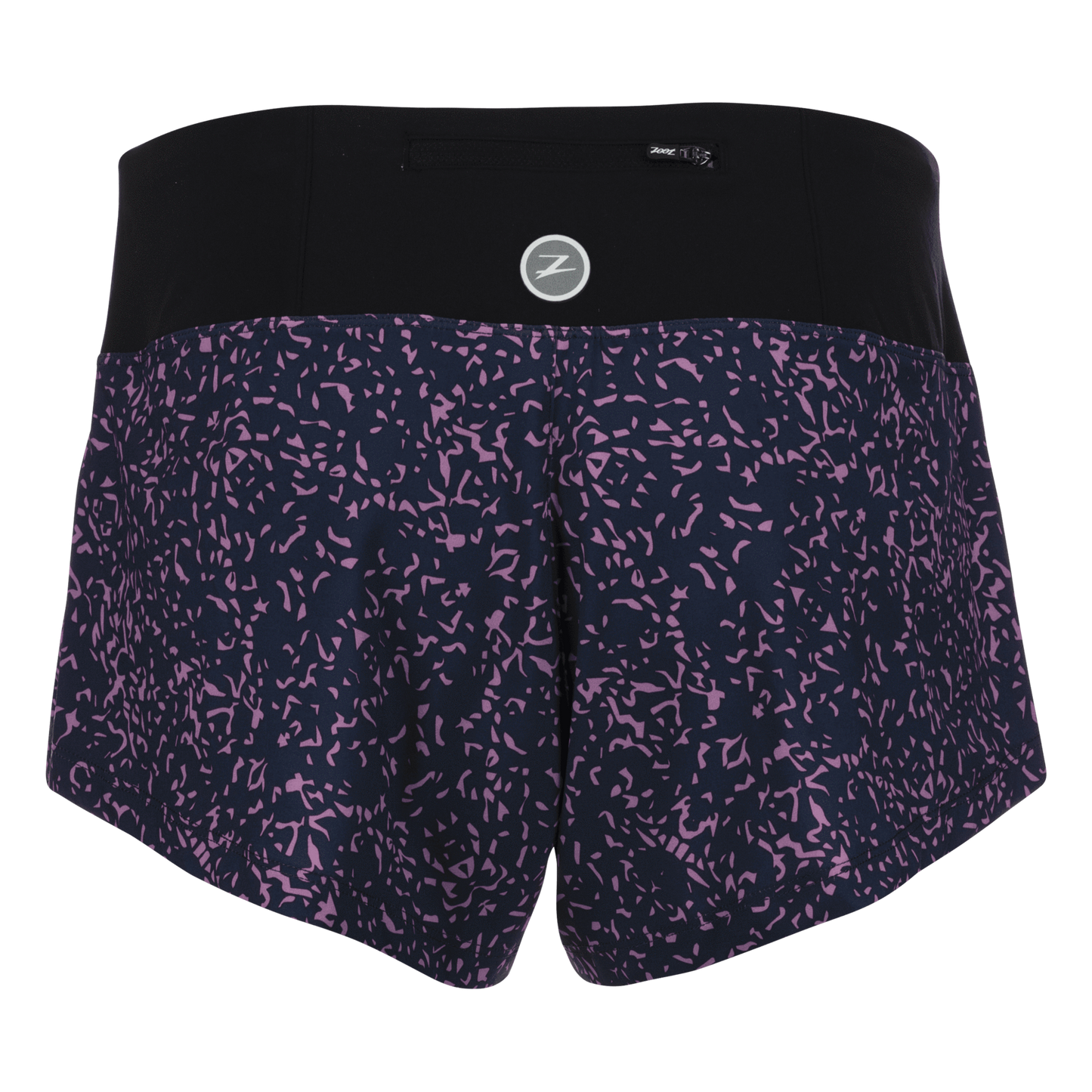 מכנס ריצה נשים ZOOT LTD RUN 3 INCH PCH SHORT - PEBBLE