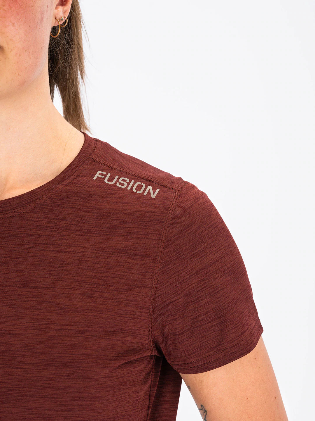 חולצת ריצה נשים שרוול קצר FUSION WOMENS C3 T-SHIRT