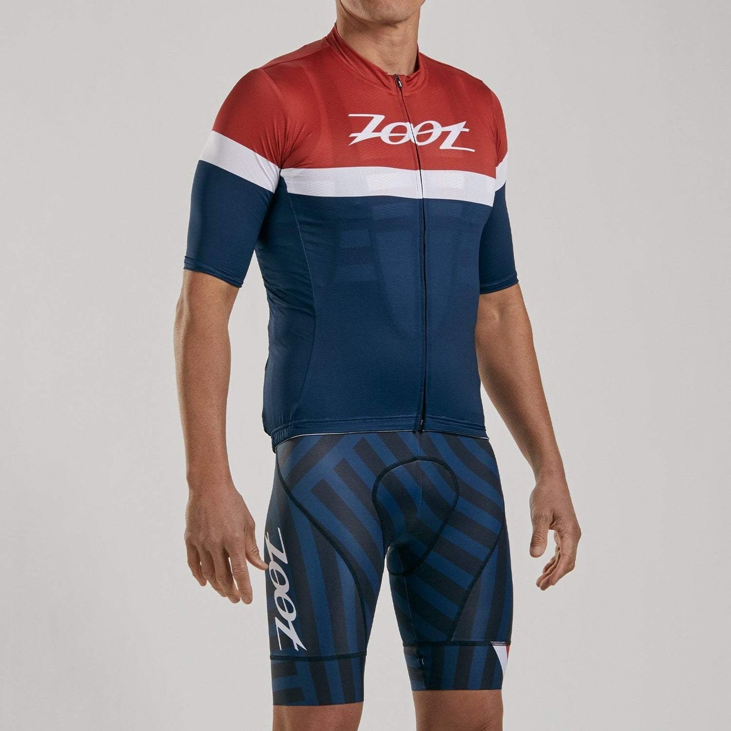 חולצת רכיבה גברים ZOOT MENS LTD CYCLE AERO JERSEY - RIVIERA