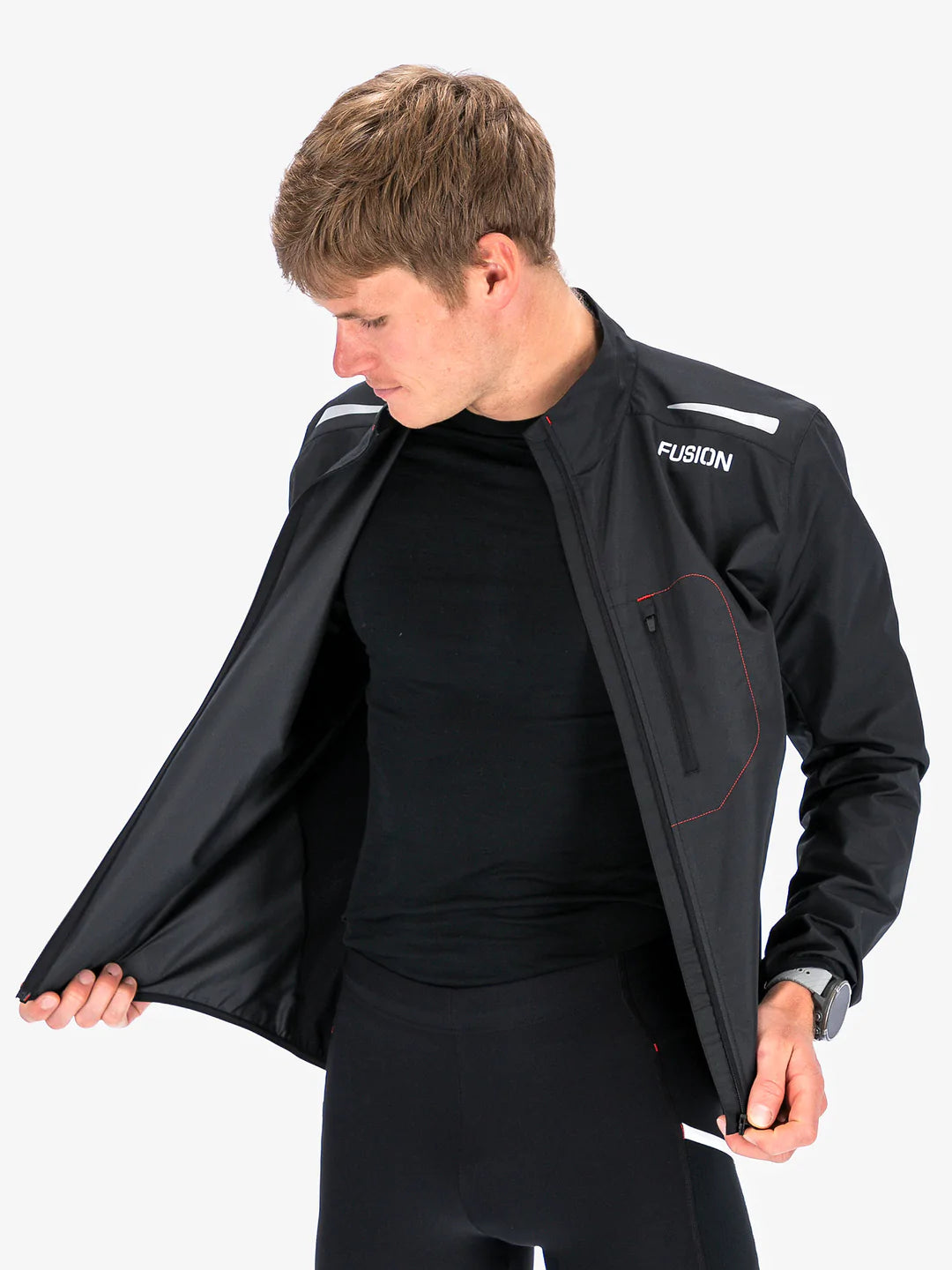 ג׳קט גברים FUSION MENS S1 RUN JACKET