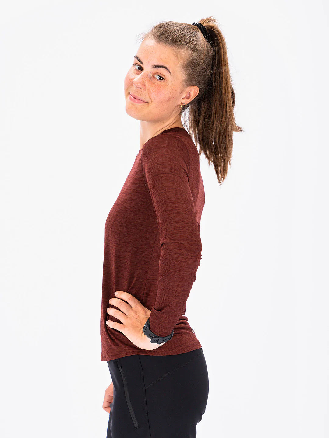 חולצת ריצה נשים שרוול ארוך FUSION WOMENS C3 LS SHIRT