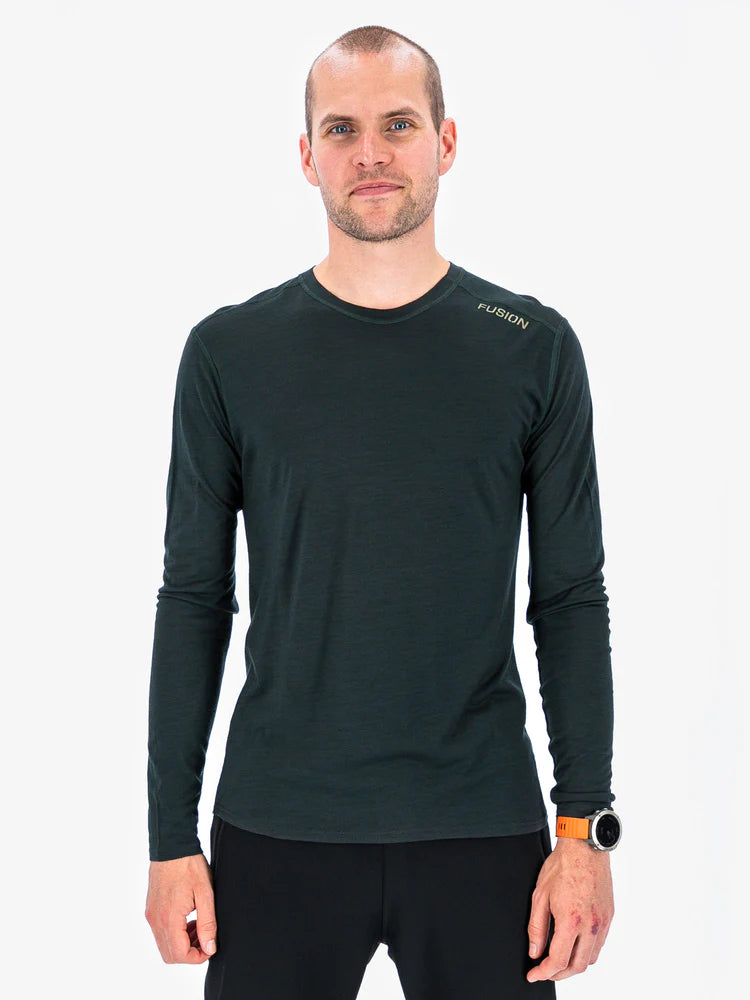 חולצת צמר גברים שרוול ארוך FUSION MENS MERINO 150 LS