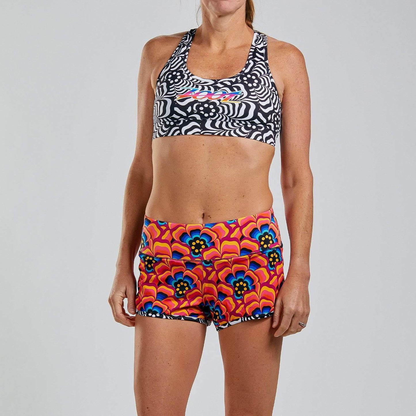 Women's running pants ZOOT LTD RUN 3" SHORT TRI LOVE