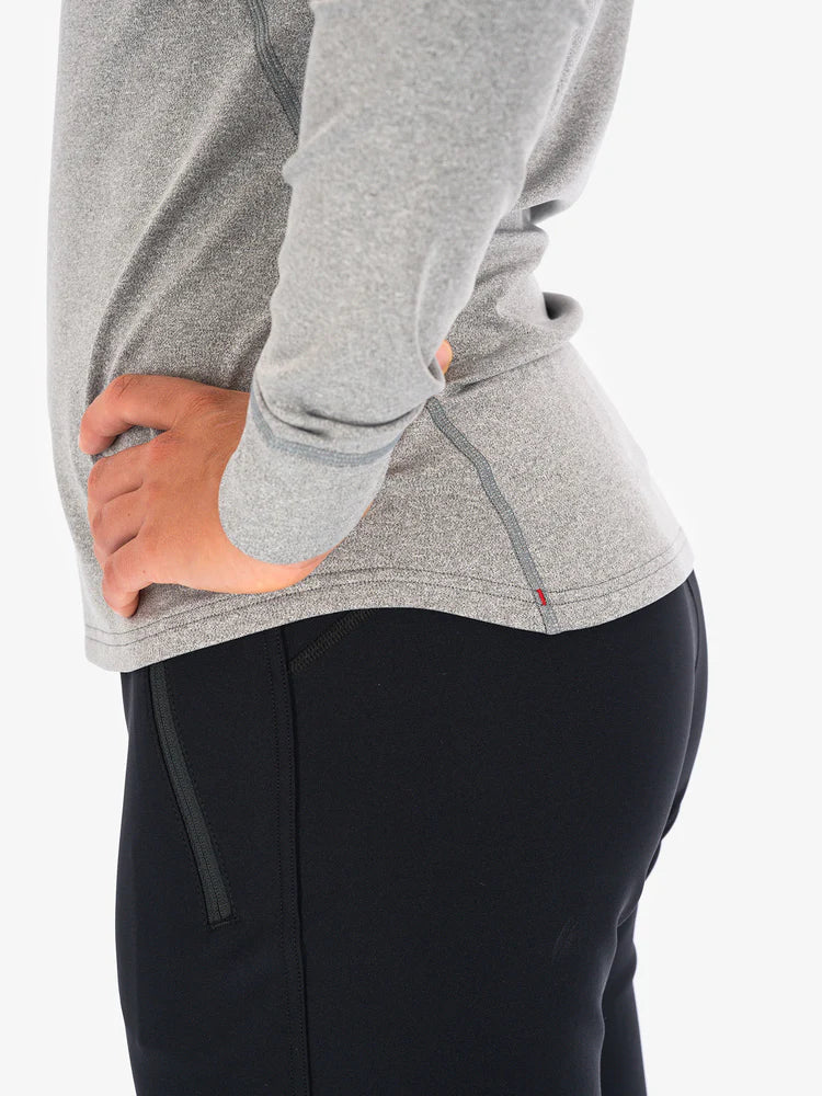 חולצת ריצה נשים חצי רוכסןFUSION WOMENS C3 ZIP NECK