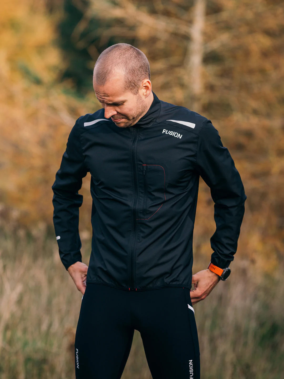 ג׳קט גברים FUSION MENS S1 RUN JACKET