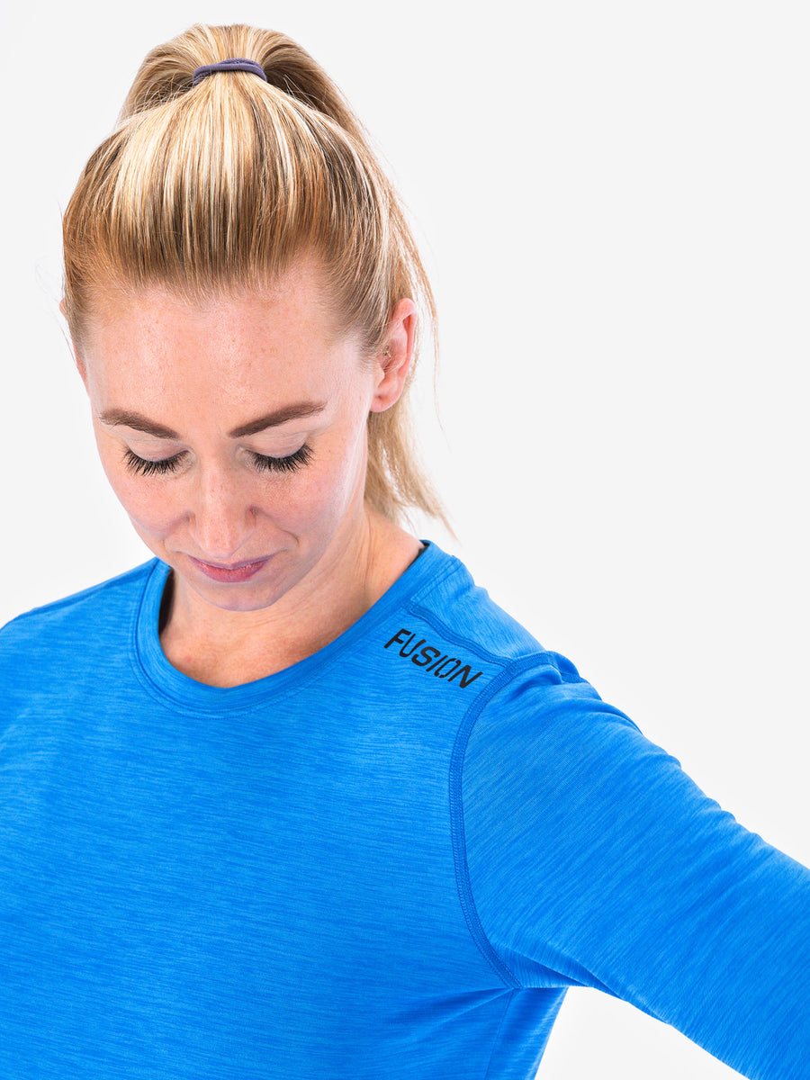 חולצת ריצה נשים שרוול ארוך FUSION WOMENS C3 LS SHIRT