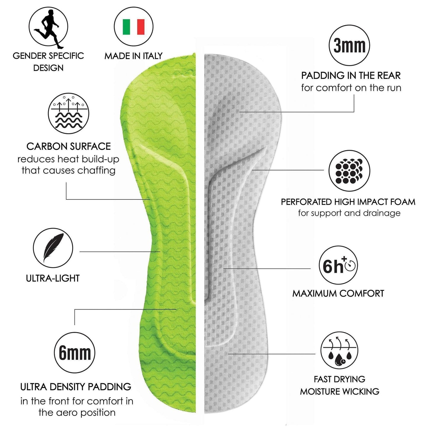 מכנס טריאתלון גברים ZOOT RIVIERA TRI 7" SHORT