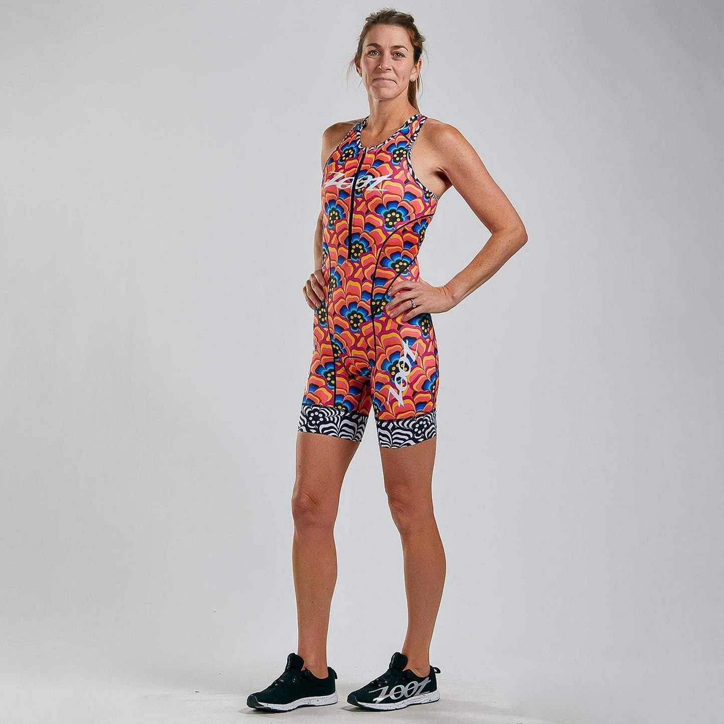 חליפת טריאתלון נשים ZOOT LTD TRI RACESUIT TRI LOVE
