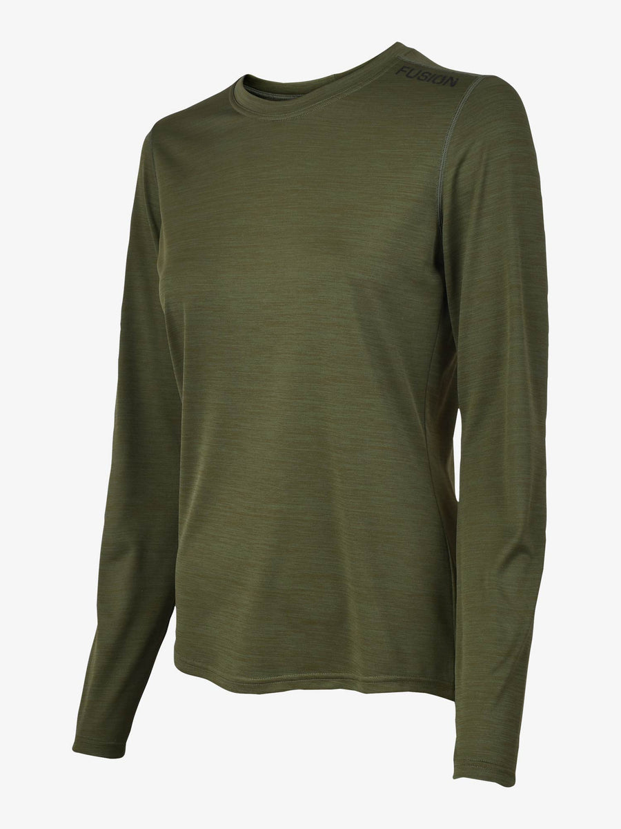 חולצת ריצה נשים שרוול ארוך FUSION WOMENS C3 LS SHIRT