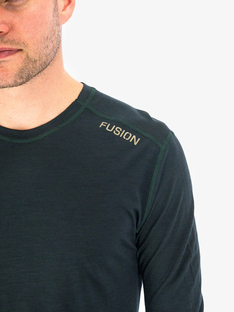 חולצת צמר גברים שרוול ארוך FUSION MENS MERINO 150 LS