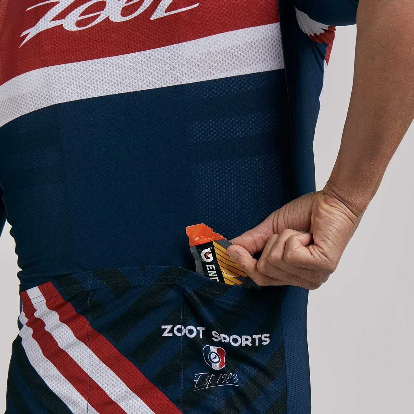 חולצת רכיבה גברים ZOOT MENS LTD CYCLE AERO JERSEY - RIVIERA