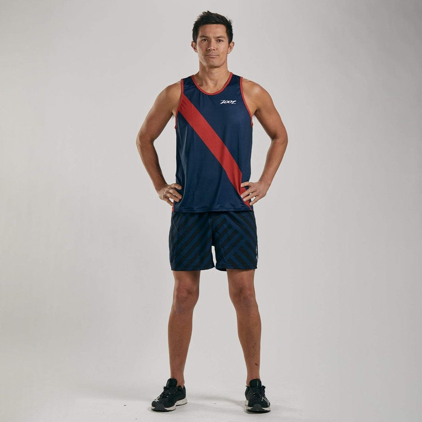 גופיית ריצה גברים ZOOT MENS LTD RUN SINGLET - RIVIERA