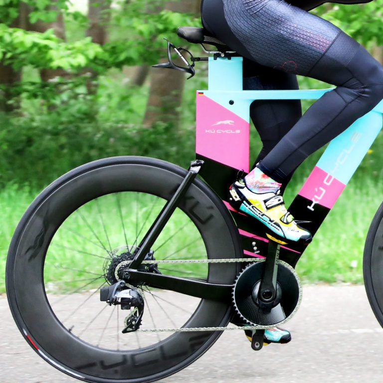 Rear bicycle wheel KÚ 80 AERO WHEEL TUBELESS DISC-BRAKE REAR