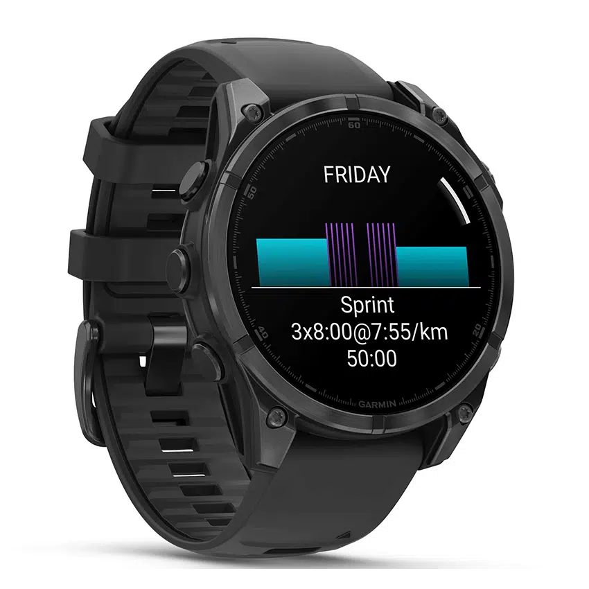 שעון ספורט Garmin fēnix® 8 – 51mm AMOLED