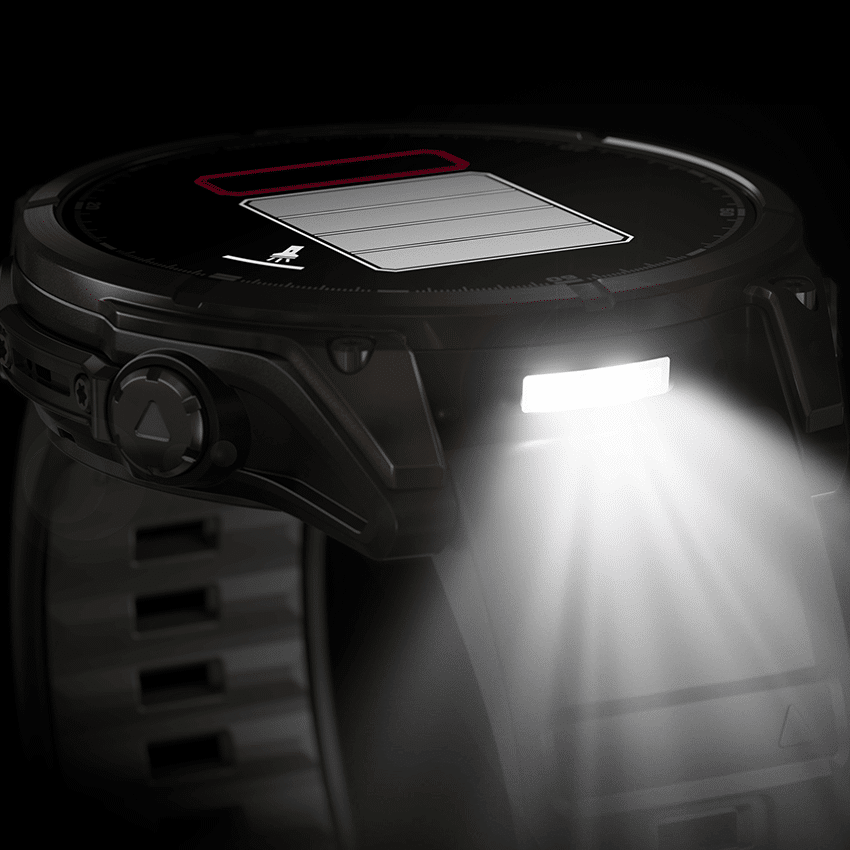 שעון ספורט Garmin fēnix® 8 – 47mm AMOLED Sapphire TITANIUM