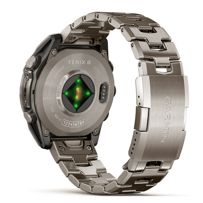 שעון ספורט Garmin fēnix® 8 – 47mm AMOLED Sapphire TITANIUM