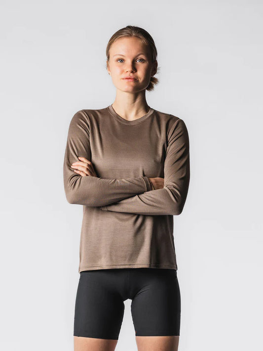 חולצת ריצה נשים שרוול ארוך FUSION Womens Technical Merino 150 LS