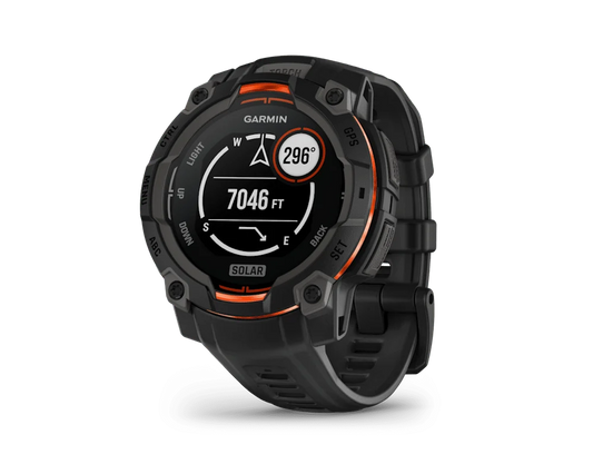 שעון ספורט GARMIN Instinct® 3 Solar | 45mm Black Bezel with Black Band