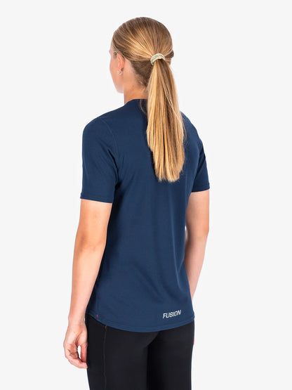 חולצת ריצה נשים שרוול קצר FUSION Womens Nova T-Shirt