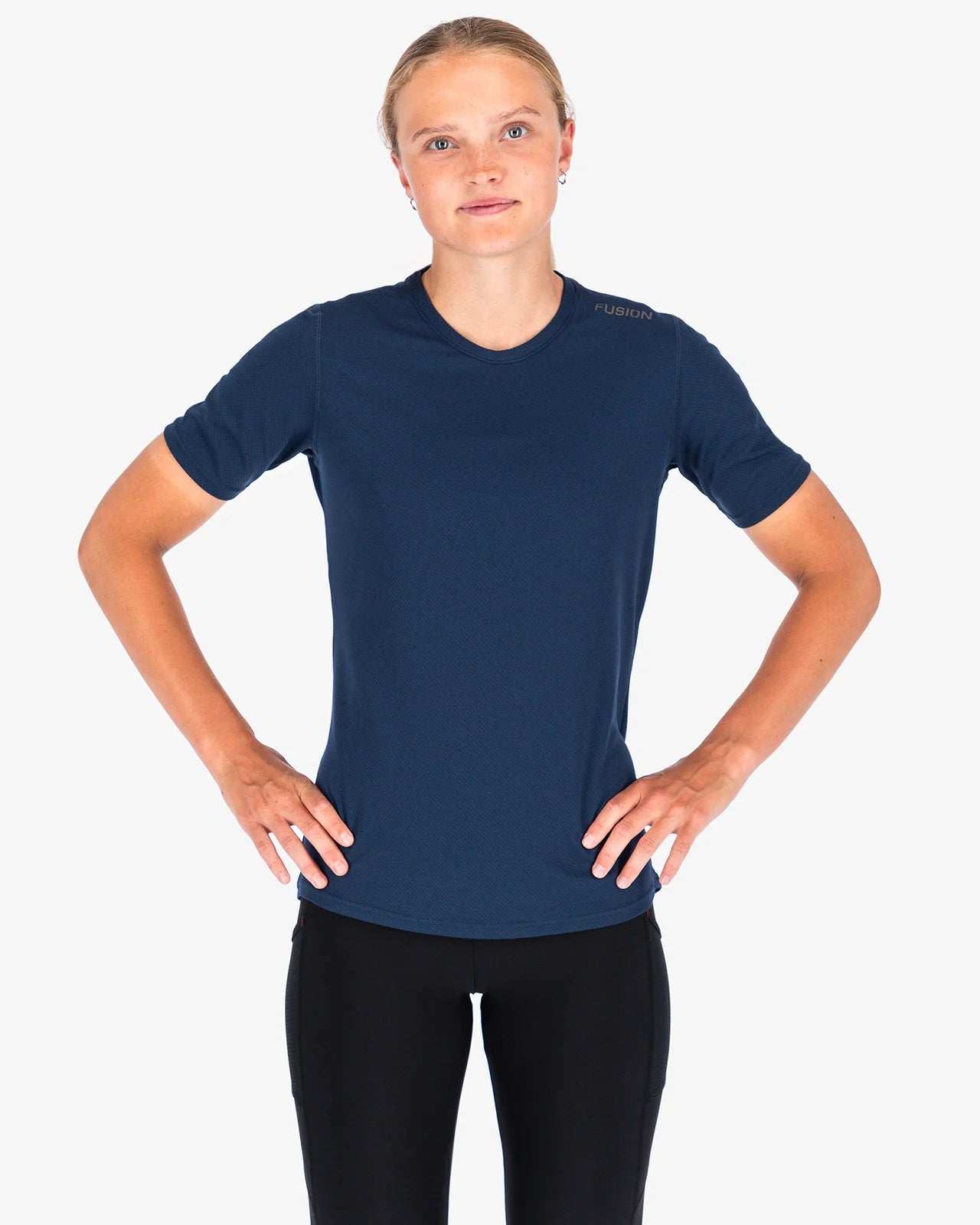 חולצת ריצה נשים שרוול קצר FUSION Womens Nova T-Shirt