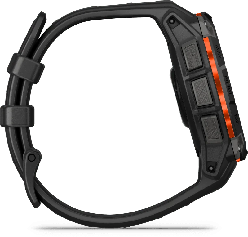 שעון ספורט GARMIN Instinct® 3 Solar | 45mm Black Bezel with Black Band
