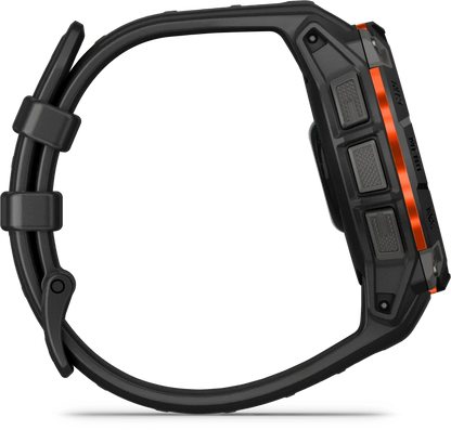 שעון ספורט GARMIN Instinct® 3 Solar | 45mm Black Bezel with Black Band