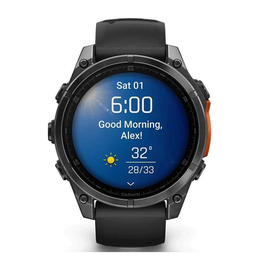 שעון ספורט GARMIN  FENIX 8 – 47mm AMOLED