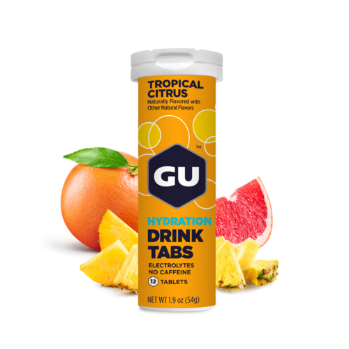 טבליות מתמוססות GU HYDRATION DRINK TABS TROPICAL CITRUS