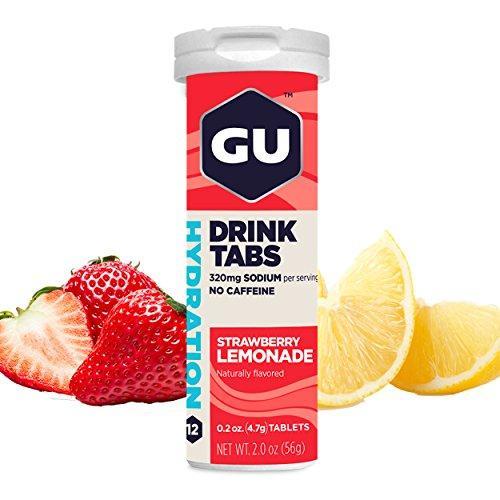 טבליות איזוטון GU HYDRATION DRINK TABS STRAWBERRY