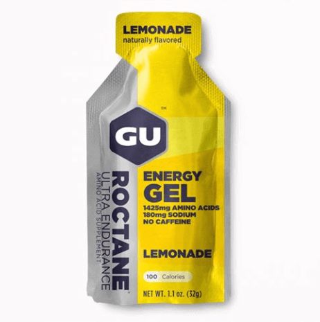 Energy gel GU Roctane Lemonade