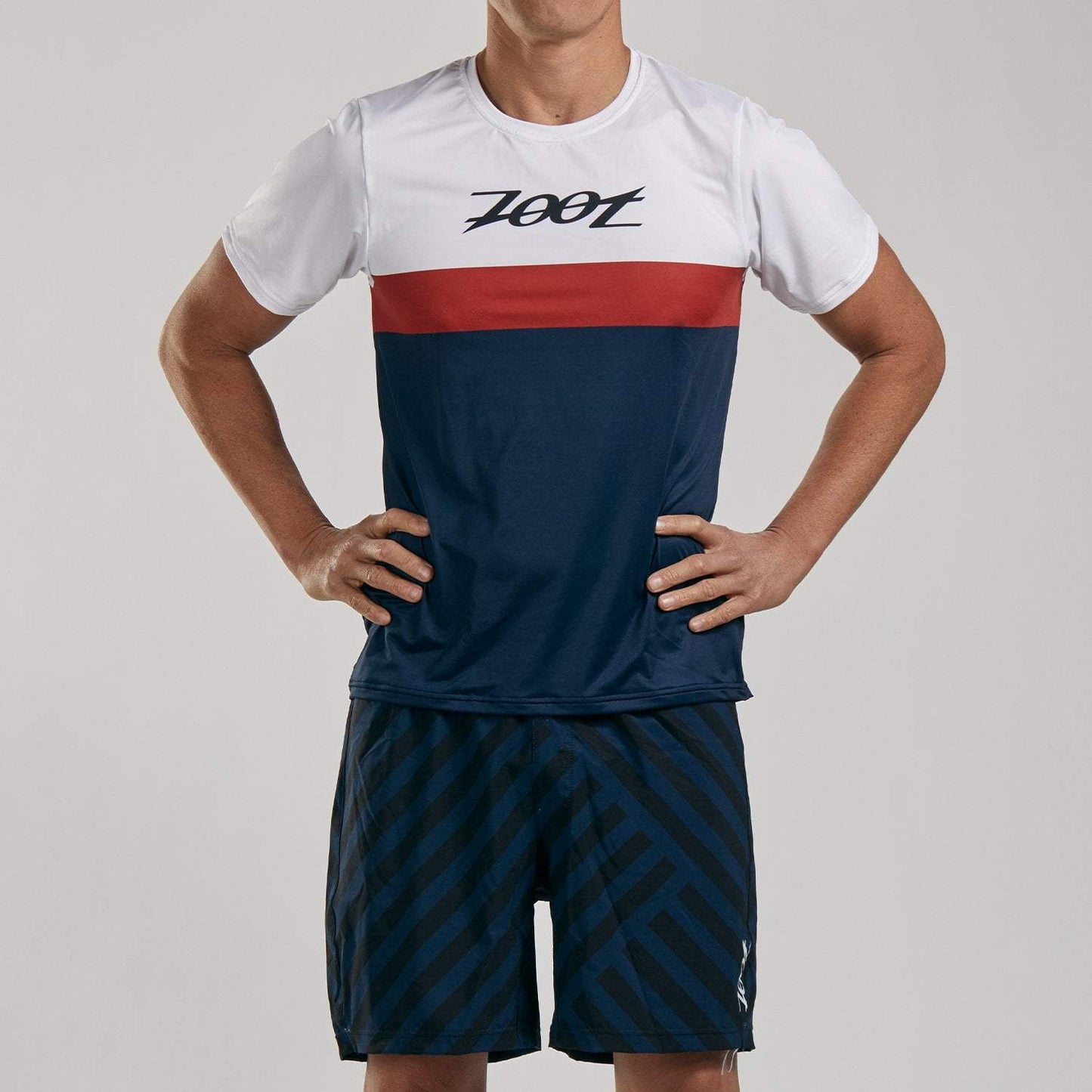 Men's running shirt ZOOT LTD RUN TEE RIVIERA